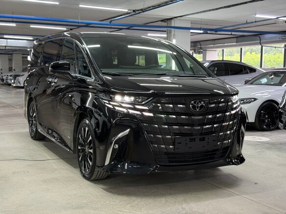 2023 Toyota Alphard IV, чёрный, 13999000 рублей - вид 3