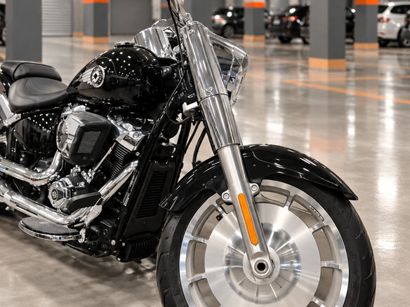 2026 Harley-Davidson Fat Boy, чёрный, 3500000 рублей - вид 9