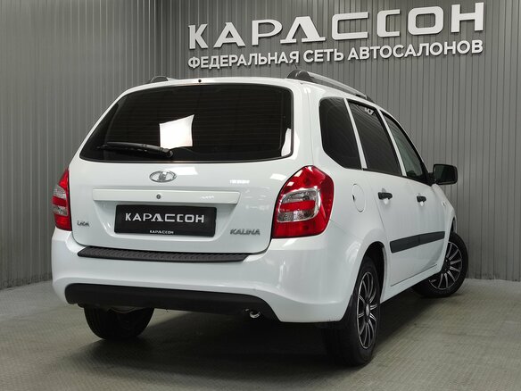 2015 Lada (ВАЗ) Kalina II, белый, 395000 рублей - вид 1