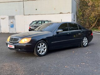 2000 Mercedes-Benz S-Класс 500 IV (W220), синий, 350000 рублей, вид 3