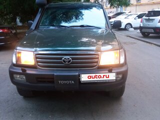 2005 Toyota Land Cruiser 105 100 Series Рестайлинг 2, зелёный, 2800000 рублей, вид 1