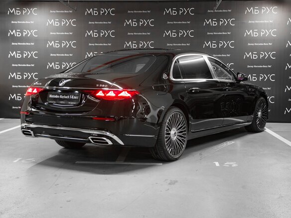 2026 Mercedes-Benz Maybach S-Класс 580 II (Z223) Рестайлинг, чёрный, 43500000 рублей - вид 3