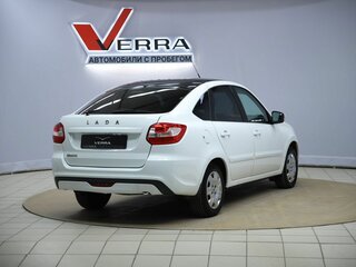 2018 Lada (ВАЗ) Granta I Рестайлинг, белый, 650000 рублей, вид 5