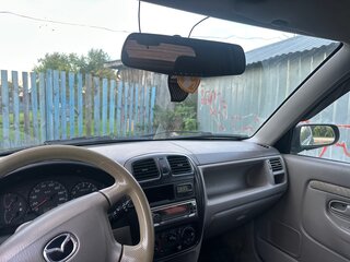 2001 Mazda Demio I (DW), синий, 90000 рублей, вид 4