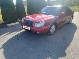 2004 Hyundai Sonata IV (EF) Рестайлинг, красный, 270000 рублей, вид 1
