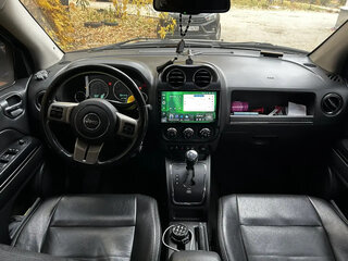 2012 Jeep Compass I Рестайлинг, чёрный, 950000 рублей, вид 3