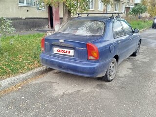 2008 Chevrolet Lanos I, синий, 115000 рублей, вид 3