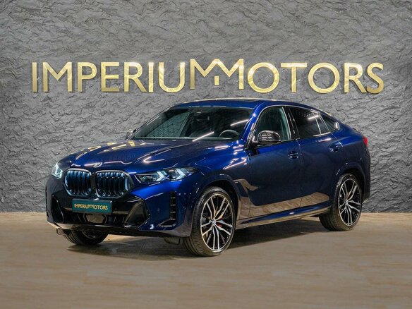2026 BMW X6 40i III (G06) Рестайлинг, синий, 16590000 рублей