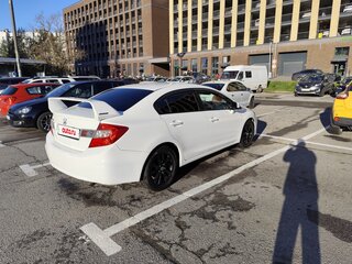 2012 Honda Civic IX, белый, 1040000 рублей, вид 5