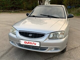2005 Hyundai Accent ТагАЗ II, серый, 360000 рублей, вид 1