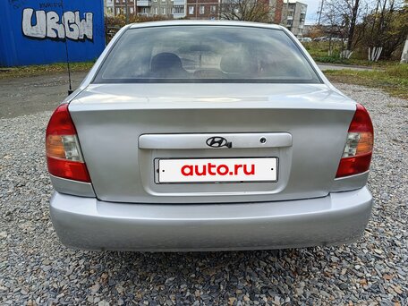 2007 Hyundai Accent ТагАЗ II, серебристый, 260000 рублей, вид 1
