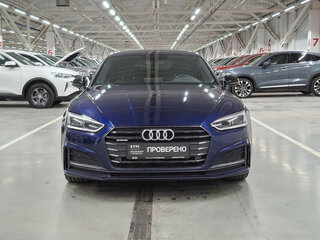 2018 Audi A5 II (F5), синий, 3090000 рублей, вид 2