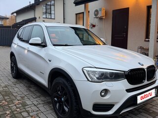 2015 BMW X3 28i xDrive II (F25) Рестайлинг, белый, 2700000 рублей, вид 3