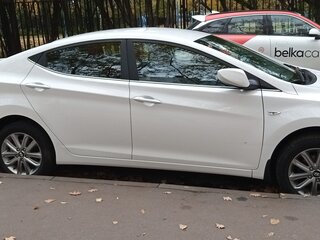 2014 Hyundai Elantra V (MD) Рестайлинг, белый, 1240900 рублей, вид 2