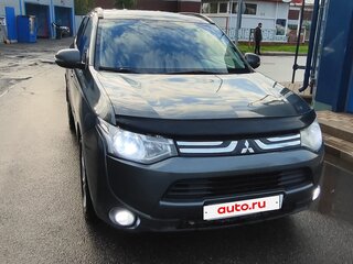 2013 Mitsubishi Outlander III, серый, 1100000 рублей, вид 2