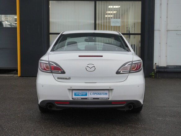 2010 Mazda 6 II (GH) Рестайлинг, белый, 905000 рублей - вид 5