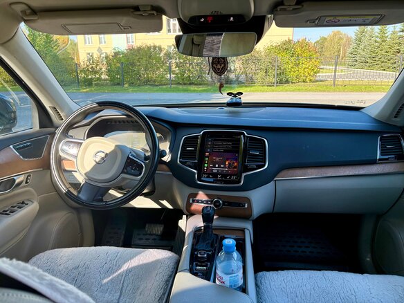 2017 Volvo XC90 II, голубой, 2900000 рублей - вид 8