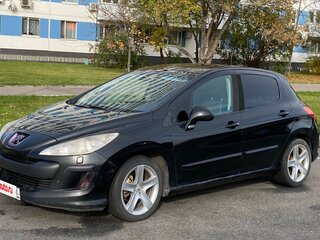 2008 Peugeot 308 I, чёрный, 450000 рублей, вид 1
