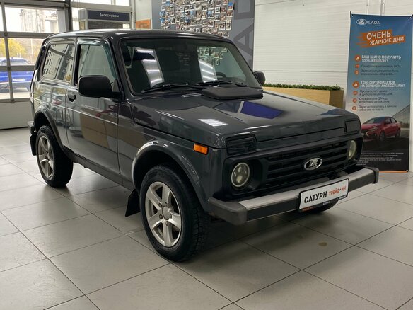 2019 Lada (ВАЗ) 2121 (4x4) I Рестайлинг (2020), чёрный, 640000 рублей - вид 2