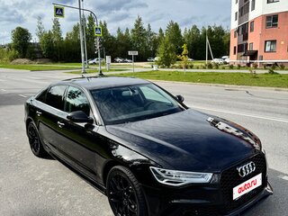2016 Audi A6 IV (C7) Рестайлинг, чёрный, 2450000 рублей, вид 3