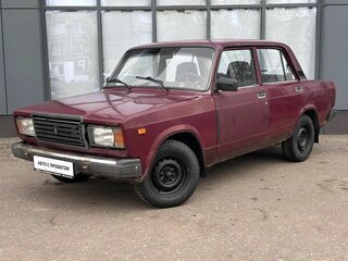 2008 Lada (ВАЗ) 2107, красный, 160000 рублей, вид 1