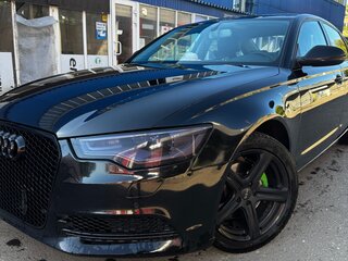 2012 Audi A6 IV (C7), чёрный, 1180000 рублей, вид 1