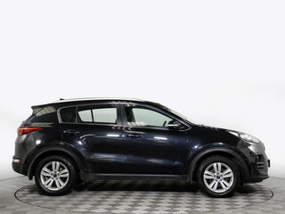 2018 Kia Sportage IV, чёрный, 1545000 рублей, вид 3
