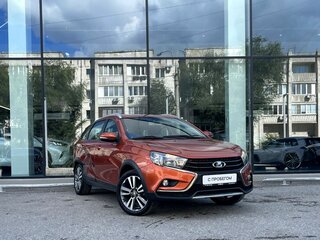 2018 Lada (ВАЗ) Vesta SW Cross I, оранжевый, 910000 рублей, вид 3
