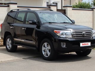 2012 Toyota Land Cruiser 200 Series, чёрный, 3200000 рублей, вид 4