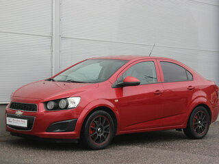 2012 Chevrolet Aveo II, красный, 499000 рублей, вид 5