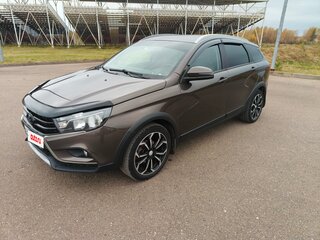 2022 Lada (ВАЗ) Vesta SW Cross I, коричневый, 1395000 рублей, вид 2