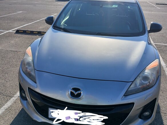 2013 Mazda 3 II (BL) Рестайлинг, серебристый, 1000000 рублей