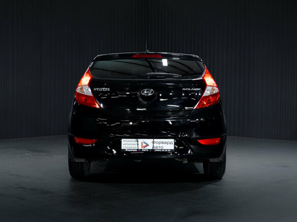 2012 Hyundai Solaris I, чёрный, 790000 рублей - вид 5