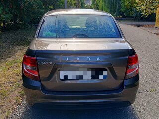 2019 Lada (ВАЗ) Granta I Рестайлинг, коричневый, 620000 рублей, вид 4