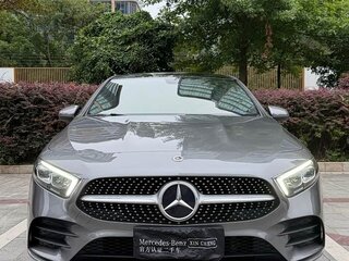 2022 Mercedes-Benz A-Класс 180 Long IV (W177) Рестайлинг, серый, 1566000 рублей, вид 2