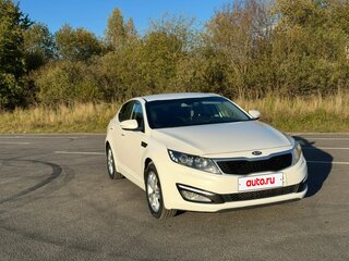 2013 Kia Optima III, белый, 1400000 рублей, вид 3