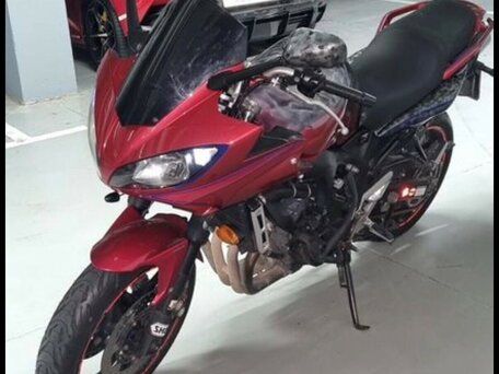 2007 Yamaha FZ6, пурпурный, 499990 рублей, вид 1