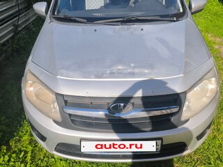 2014 Lada (ВАЗ) Granta I, серый, 220000 рублей, вид 4