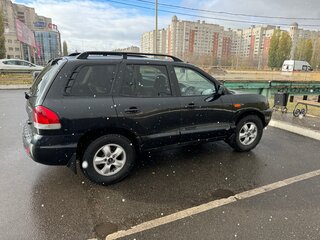 2008 Hyundai Santa Fe Classic Classic, чёрный, 600000 рублей, вид 4