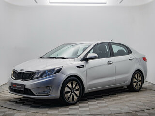 2011 Kia Rio 4-speed III, серебристый, 833000 рублей, вид 1