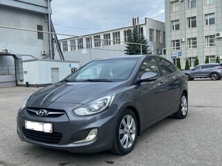 2012 Hyundai Solaris I, серый, 850000 рублей, вид 1