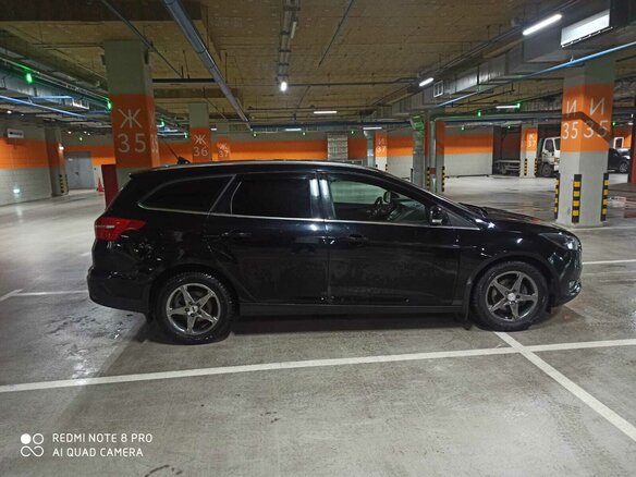 2018 Ford Focus III Рестайлинг, чёрный, 890000 рублей - вид 3