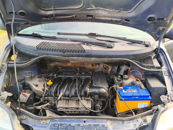 2001 Renault Scenic RX4 I Рестайлинг, синий, 400000 рублей - вид 24