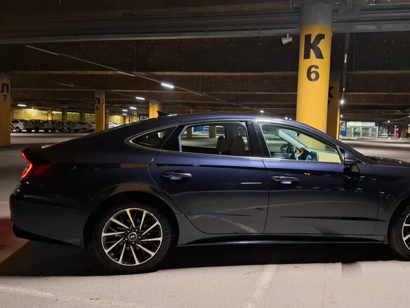 2022 Hyundai Sonata VIII (DN8), синий, 2300000 рублей - вид 13