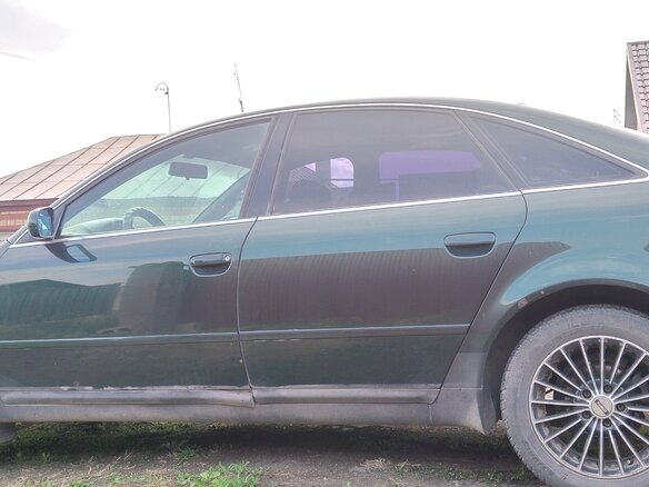 1998 Audi A6 II (C5), зелёный, 300000 рублей - вид 4