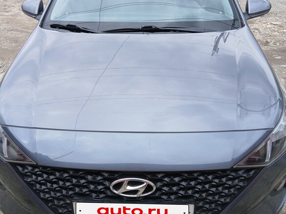2021 Hyundai Solaris II Рестайлинг, серый, 1714000 рублей