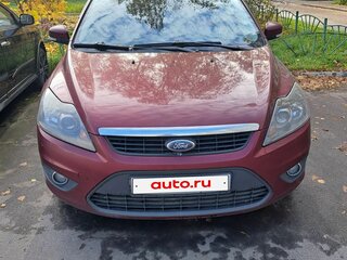 2008 Ford Focus II Рестайлинг, красный, 350000 рублей, вид 1
