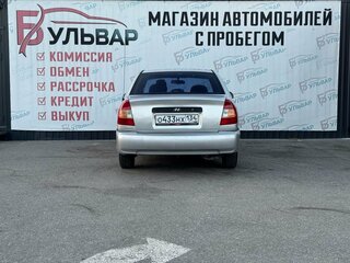 2009 Hyundai Accent ТагАЗ II, серебристый, 390000 рублей, вид 5