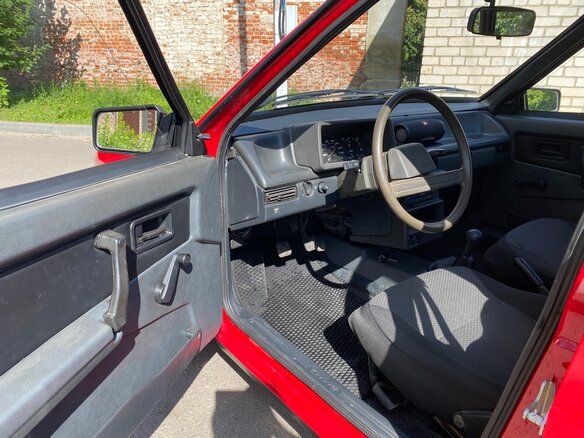 1995 Lada (ВАЗ) 2109, красный, 330000 рублей - вид 8