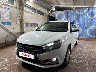 2017 Lada (ВАЗ) Vesta I, белый, 730000 рублей, вид 1